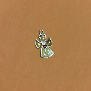 Stained Glass Angel Pendant